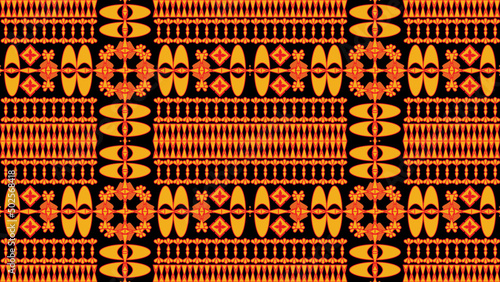 Ethic fabric carpet ornament native textile. Irate tribal seamless pattern. Geometric tranditional vector illustrations. Embroidery style.