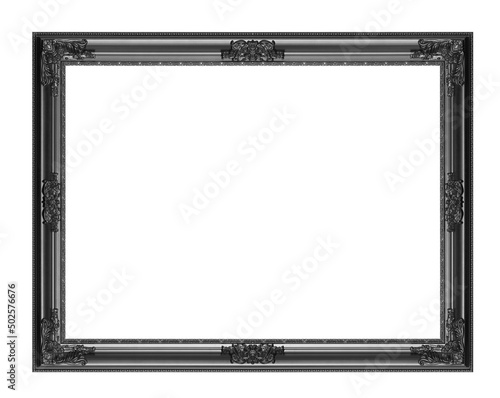 antique black frame