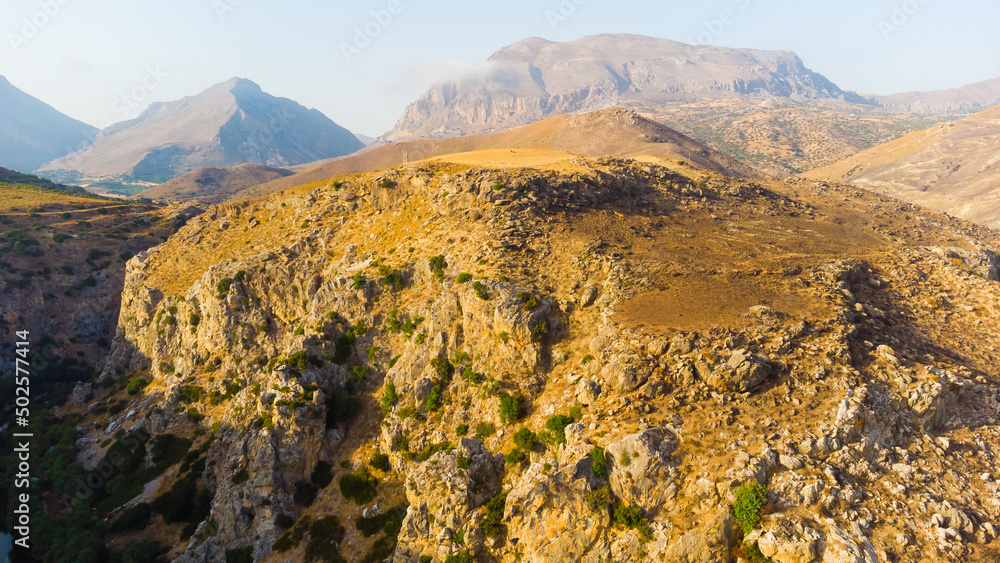 Mountain view, Heraklion District, Crete Island, Greece