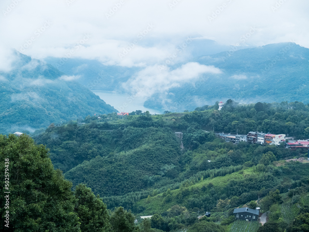 Beautiful scenery and cloud sea at Cingjing Farm Beautiful scenery and cloud sea at Cingjing Farm