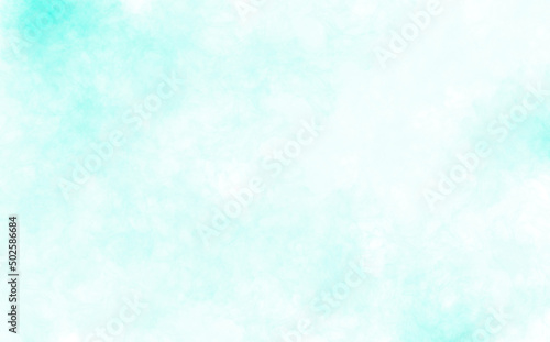 abstract light blue watercolor painting background