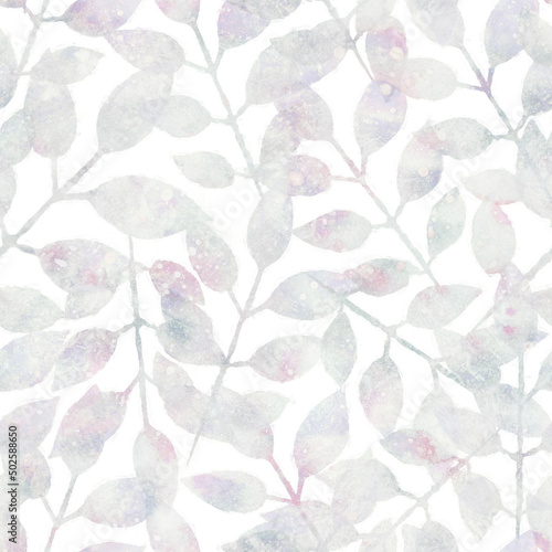 Seamless pattern. Background with floral ornament. Raster illustration for design and printing on fabric or paper. Fashion. Design for postcard, packaging, wrapping or scrapbooking.
