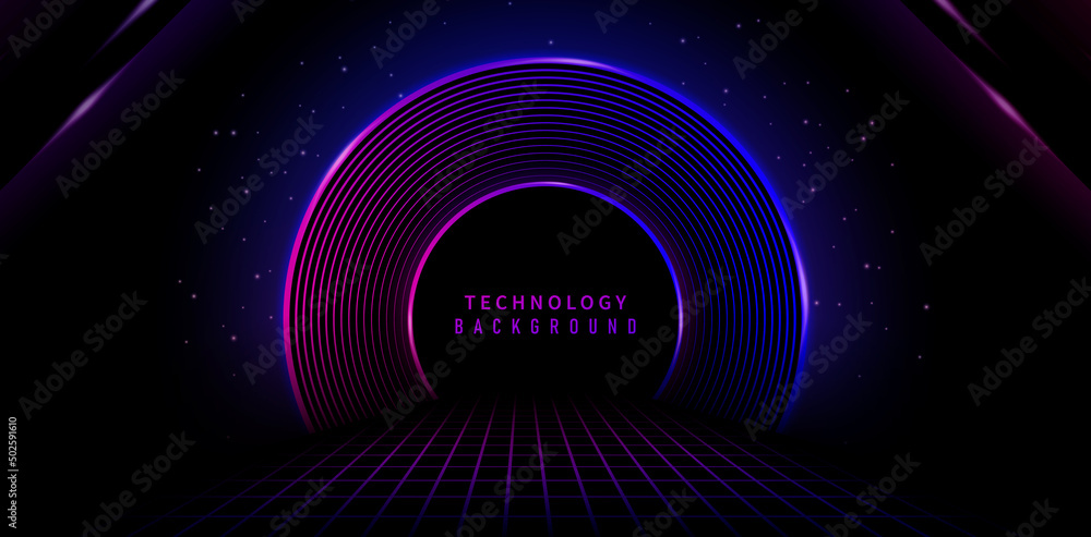 light in the tunnel a radial lines glowing effects for sign corporate, advertisement business, social media post, billboard agency advertising, ads campaign, motion video, landing page, website header - obrazy, fototapety, plakaty 