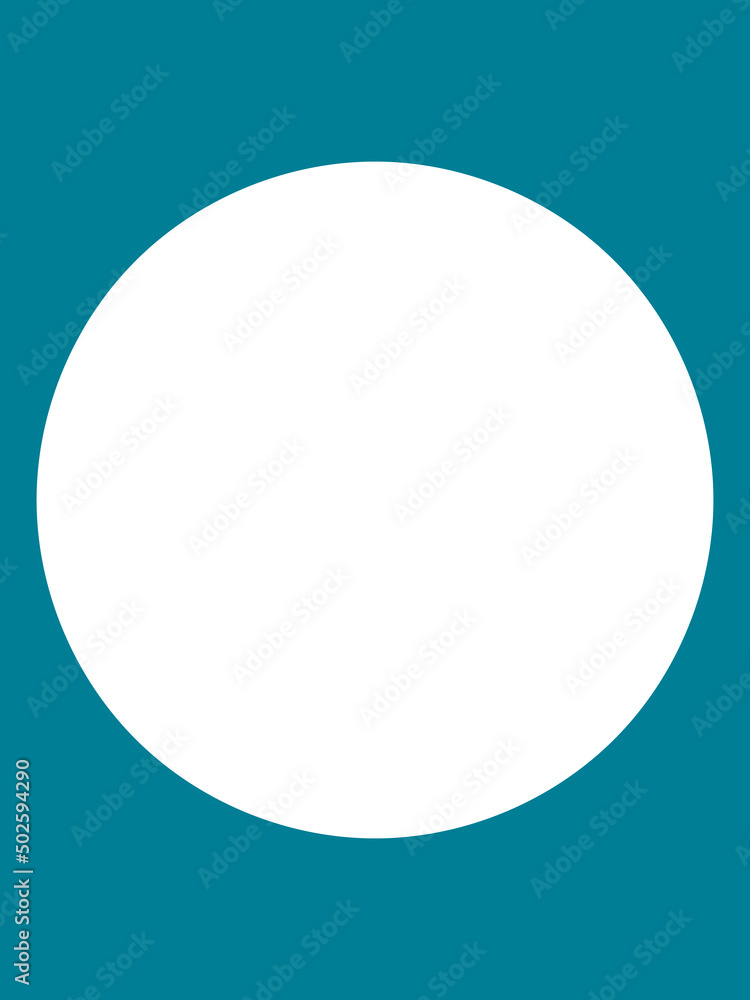 circulo blanco y fondo azul marino