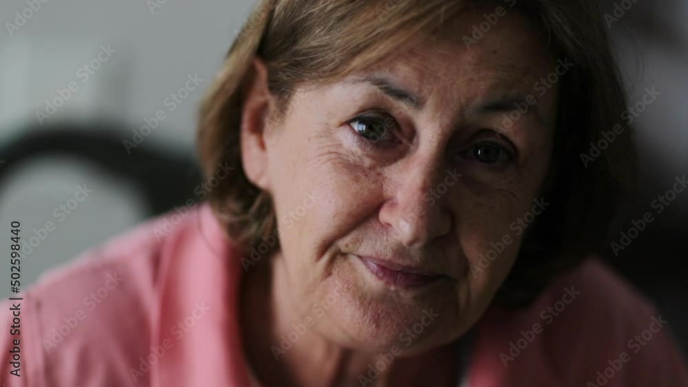 Happy senior woman portrait face smiling Happy senior woman portrait face smiling