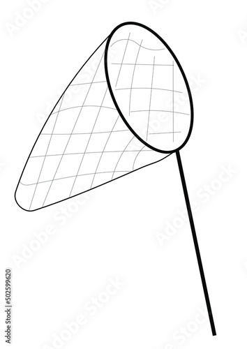 net isolated in vector draw