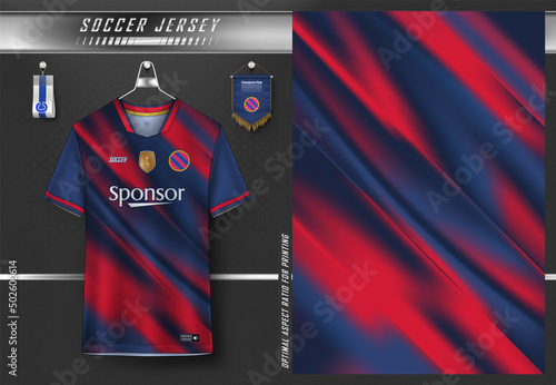 Soccer jersey design for sublimation, sport t shirt design