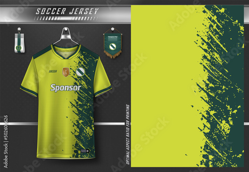 Soccer jersey design for sublimation, sport t shirt design