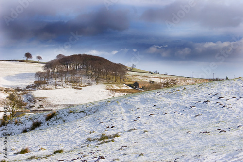 An English snow scene photo