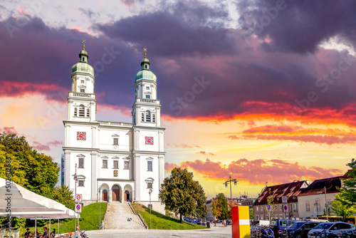 Basilika in Kempten, Bayern...