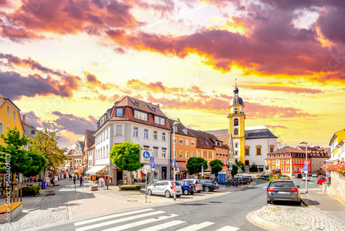 Altstadt, Kitzingen, Bayern...