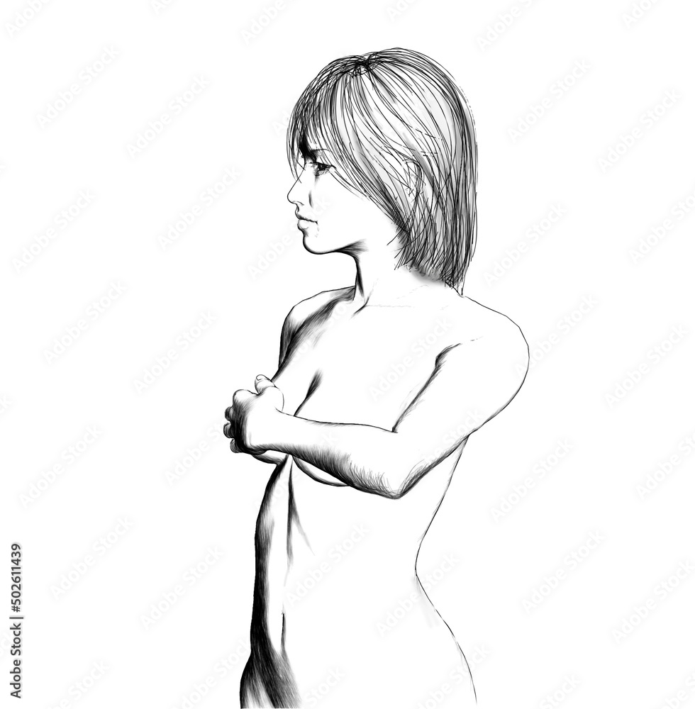 Breast Exam 10 by Hank Grebe, computer graphics