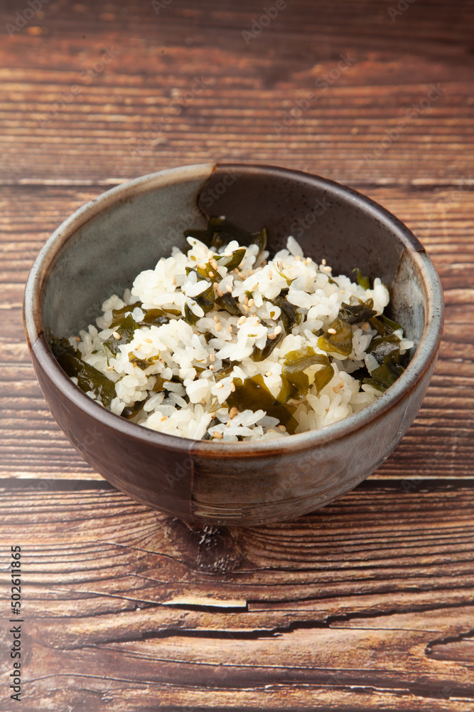 わかめの炊き込みご飯 わかめの炊き込みご飯
