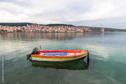 Wallpaper Mural The Old Harbour of Mytilini in Lesvos Island  Torontodigital.ca