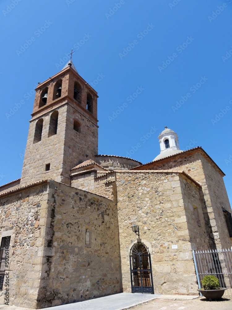 Basilica of Santa Eulalia in Merida, Extremadura - Spain 