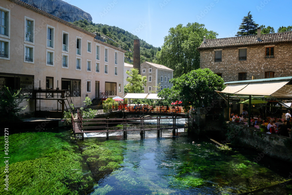 Views from the village of Vaucluse in France - obrazy, fototapety, plakaty 