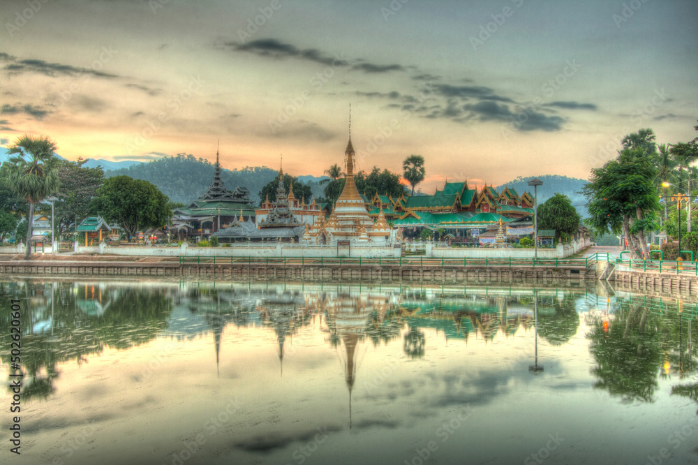 Wat Chong Kham in Mae Hong Son Province of Thailand, is the oldest temple of city. It was built nearly 200 years ago by Thai Yai (Shan people), who make up about half of the population