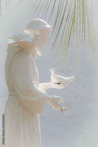 USA, California, Mission San Diego de Alcala, California's first mission founded July 16, 1769 by Franciscan priest, Junipero Serra