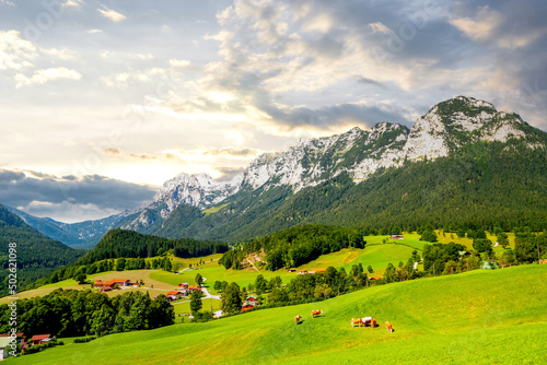 Alpen Berchtesgadener Land, Deutschland 