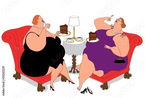 Decadent, illustration