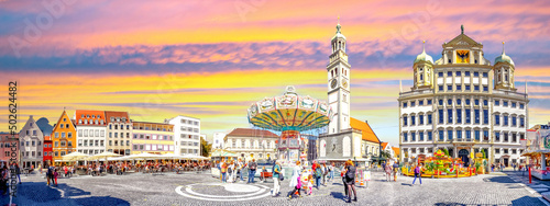 Rathausplatz, Augsburg, Bay...