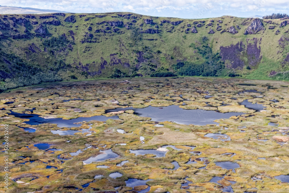 Rapa Nui – Easter Island in the Pacific.