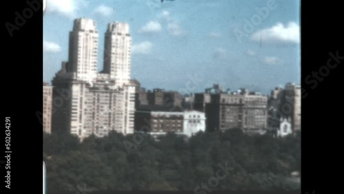 Central Park 1952 - Shots of Central Park and surroundings.