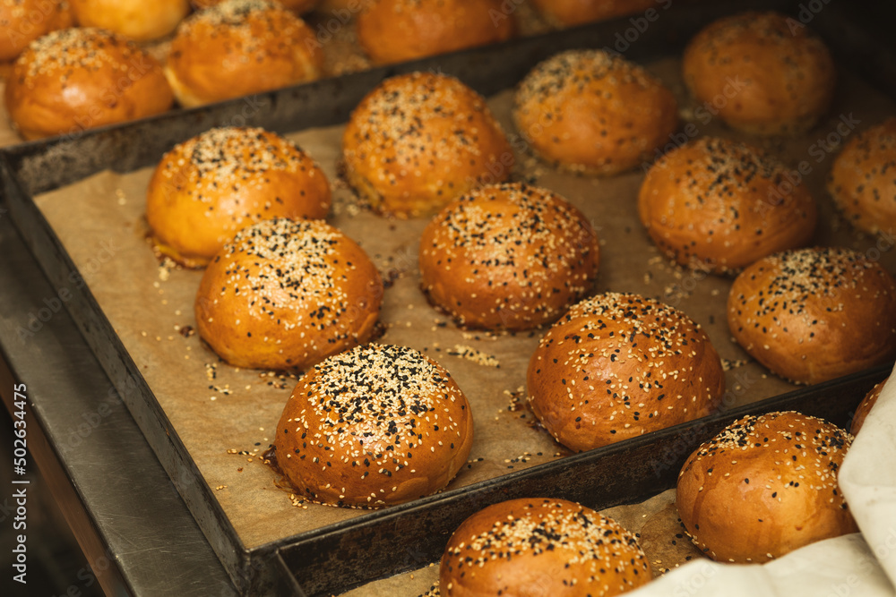 Burger buns Burger buns