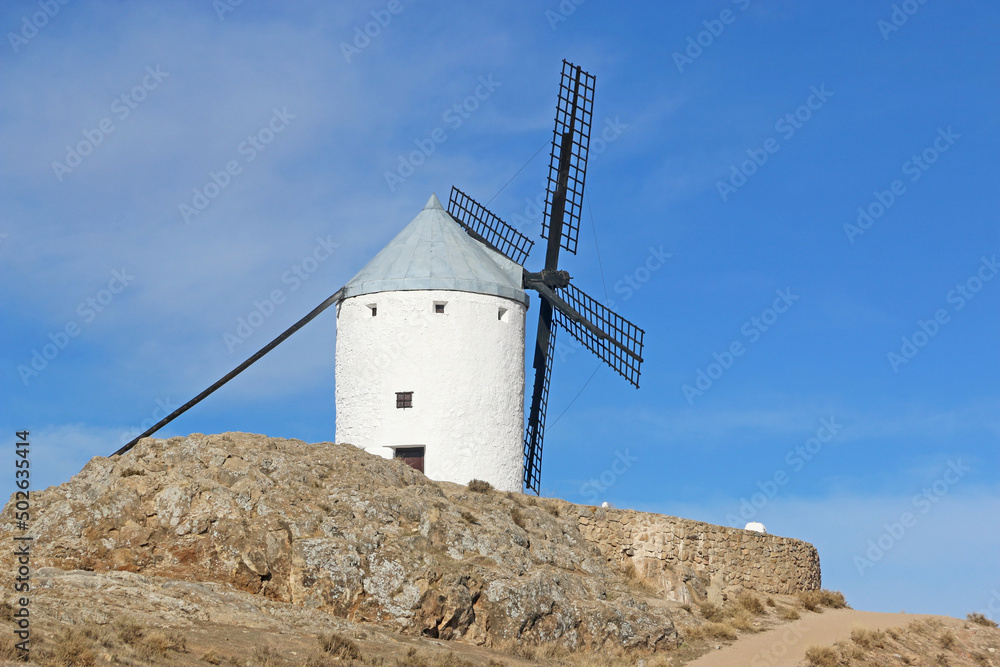 Windmill in Consuegra, Spain	