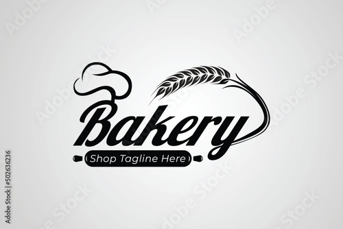 bakery logo design template