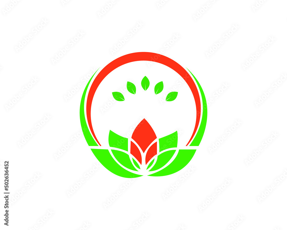 lotus flower logo abstract linear style looped tulip rose lines logotype design template lotus flower logo abstract linear style looped tulip rose lines logotype design template