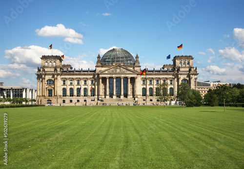Reichstag building in Berlin. Germany photo