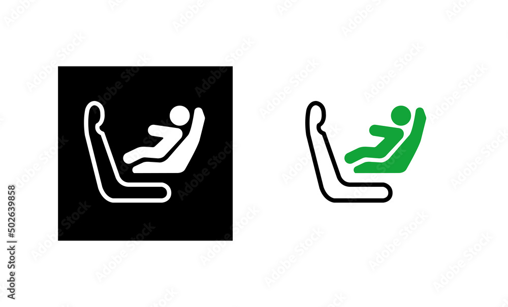 The direction of use of the baby seat of the car. Car child isofix seat