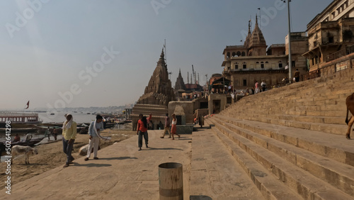 Historic Ghats from Varanasi, India