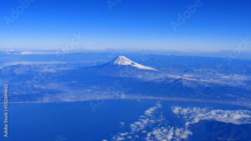 羽田行き飛行機からの富士山11