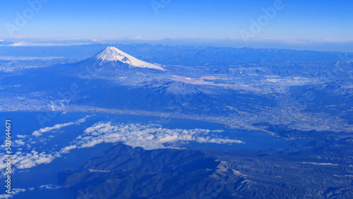 羽田行き飛行機からの富士山13