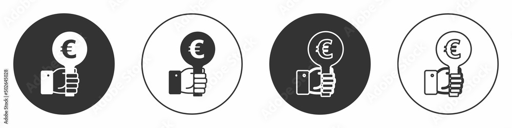Black Hand holding auction paddle icon isolated on white background. Bidding concept. Auction competition. Hands rising signs with BID inscriptions. Circle button. Vector Black Hand holding auction paddle icon isolated on white background. Bidding concept. Auction competition. Hands rising signs with BID inscriptions. Circle button. Vector