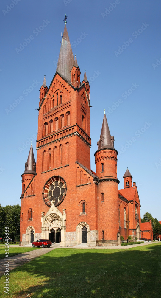 Иновроцлав. Catholic Church of Annunciation of Blessed Virgin Mary. Польша