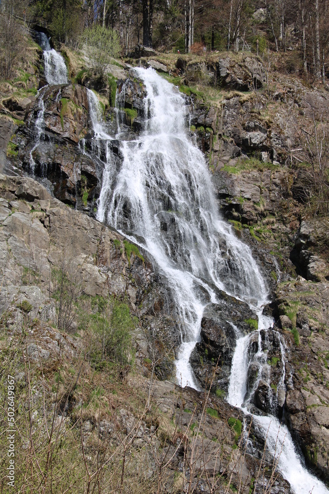 Waterfall in Todtnau