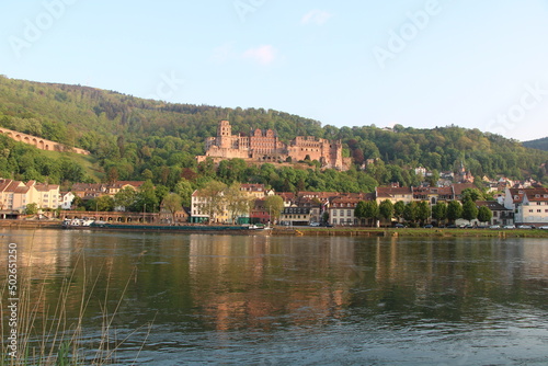 Heidelberg Castle | Viewed from the opposing side of the River Neckar