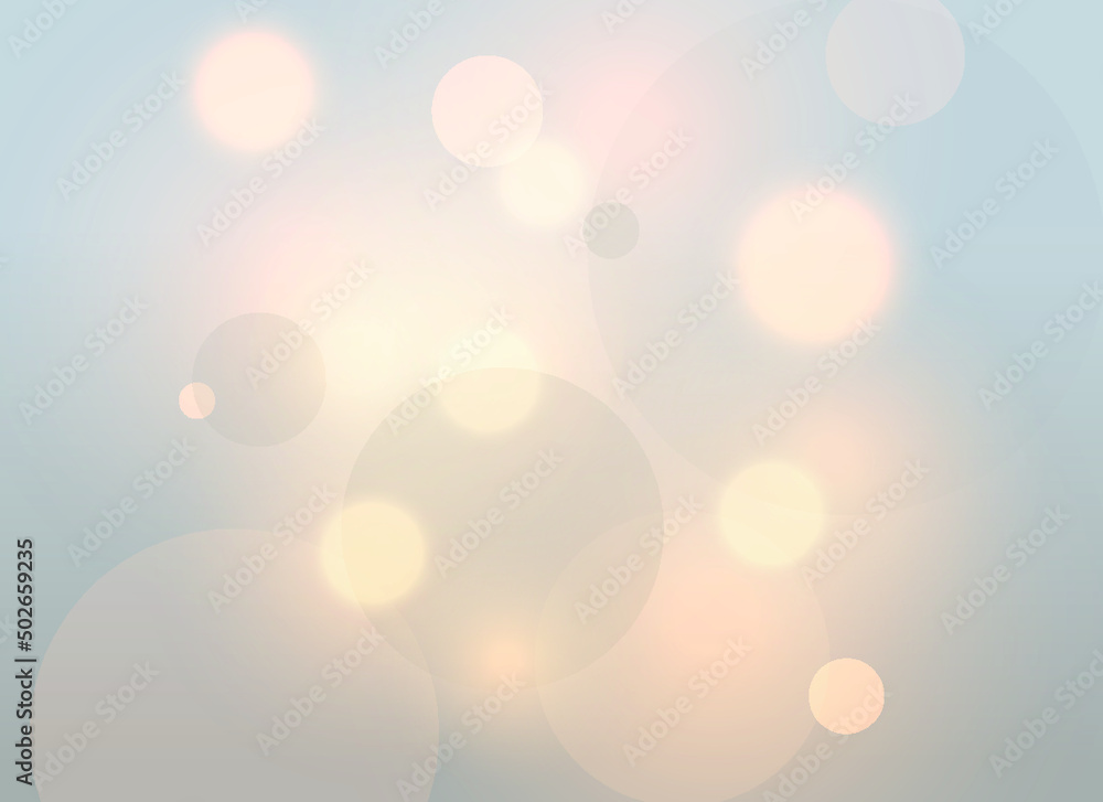 gray gradient background with defocused spheres bokeh effect
