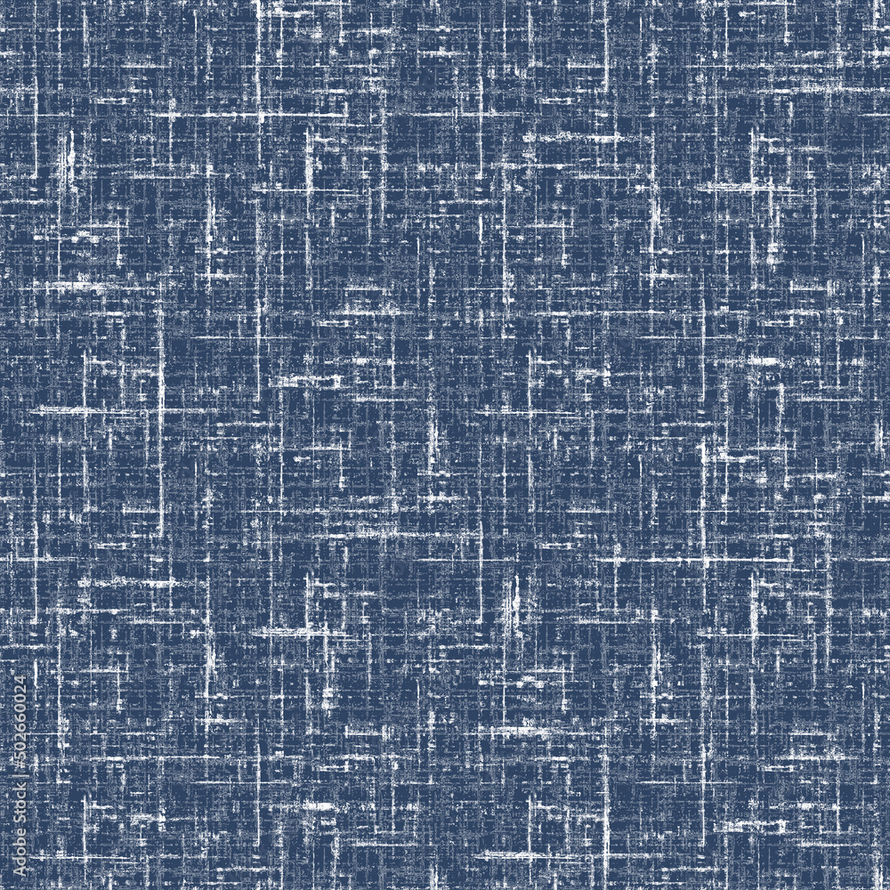 Seamless detailed woven linen fabric texture background