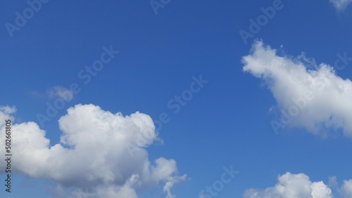 blue sky with clouds background