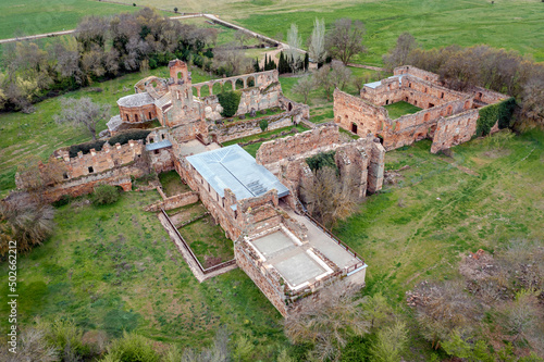 Monastery of Moreruela in Zamora in Spain photo