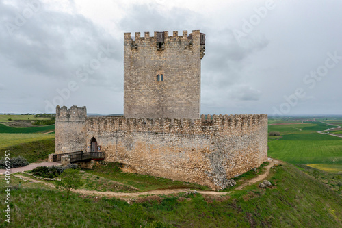 Tiedra castle, Valladolid, Castilla Leon, Spain