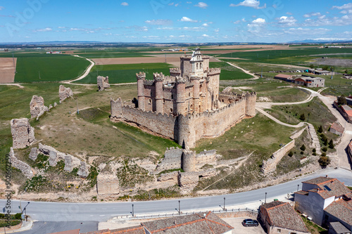 Turegano Castle,in Segovia province, Spain. photo