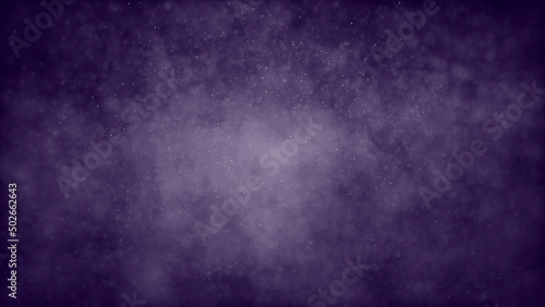 Abstract fog background with dots. Blurred watercolor grunge backtop. Purple painting with cloudy distressed texture grunge, soft fog or hazy lighting. 3d rendering.