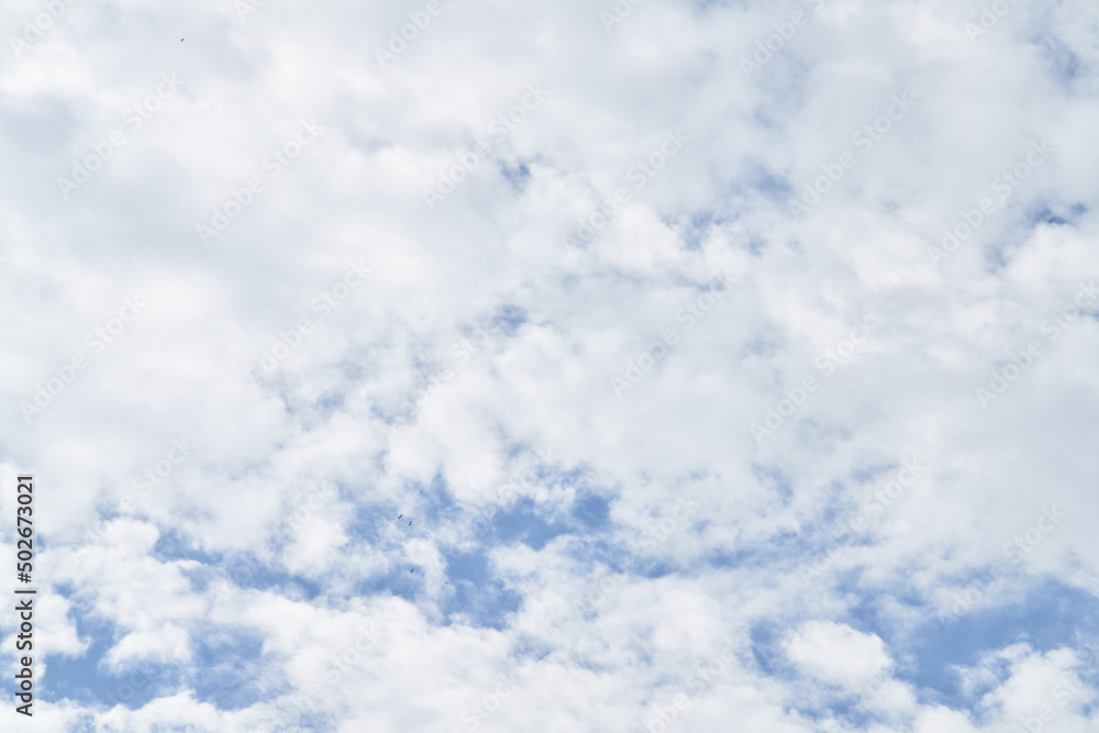 Beatiful blue sky with clouds on a sunny day Beatiful blue sky with clouds on a sunny day