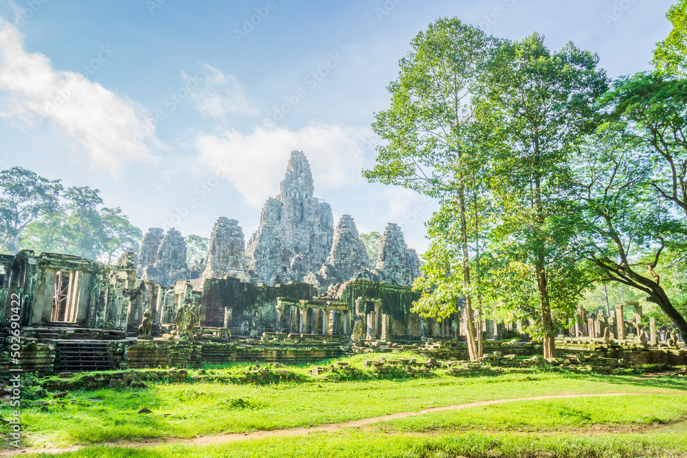 Cambodia is a country located in the southern portion of the Indochinese Peninsula in Southeast Asia. It is 181,035 square kilometers (69,898 square miles) in area
