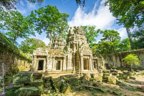 Cambodia is a country located in the southern portion of the Indochinese Peninsula in Southeast Asia. It is 181 035 square kilometers  69 898 square miles  in area